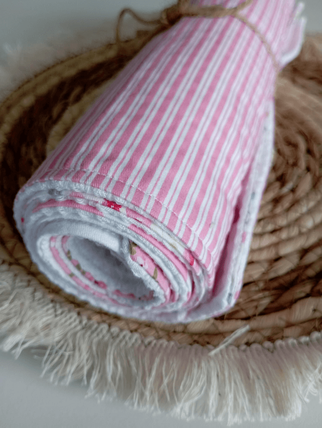 Essuie tout lavable 5 feuilles.