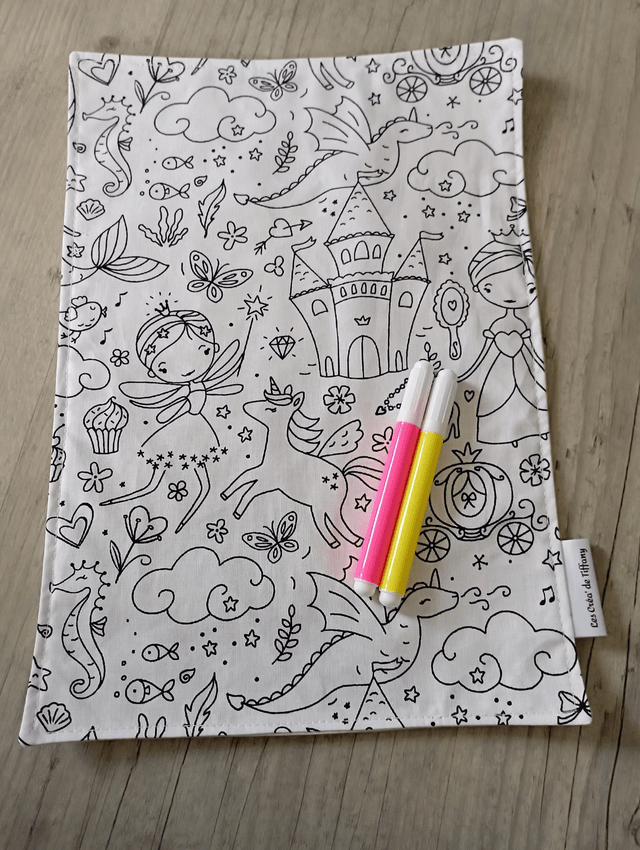Feuille à colorier.