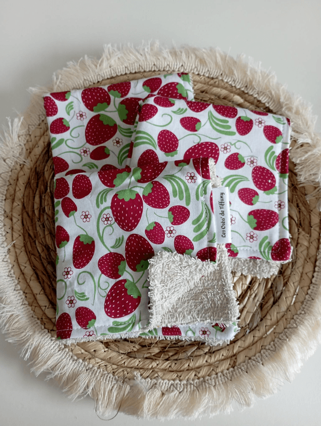 Essuie tout lavable 3 feuilles.